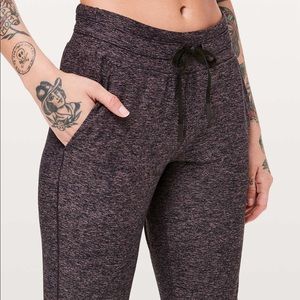 Lululemon Ready to Rulu Pant - Heathered Spanish Rose / Black